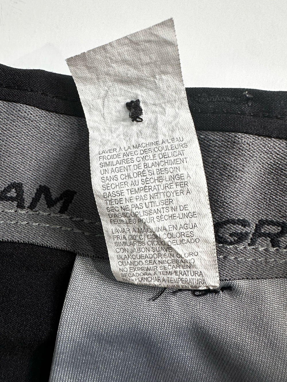 Grand Slam Mens Performance Golf Shorts Dark Gray Size 38 Flat Front Stretch - Picture 8 of 9